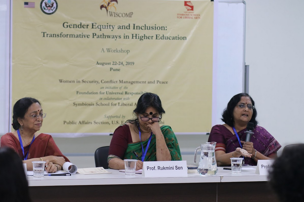 WISCOMP workshop on Gender Equity and Inclusion in Higher Educational Institutions at Symbiosis School for Liberal Arts